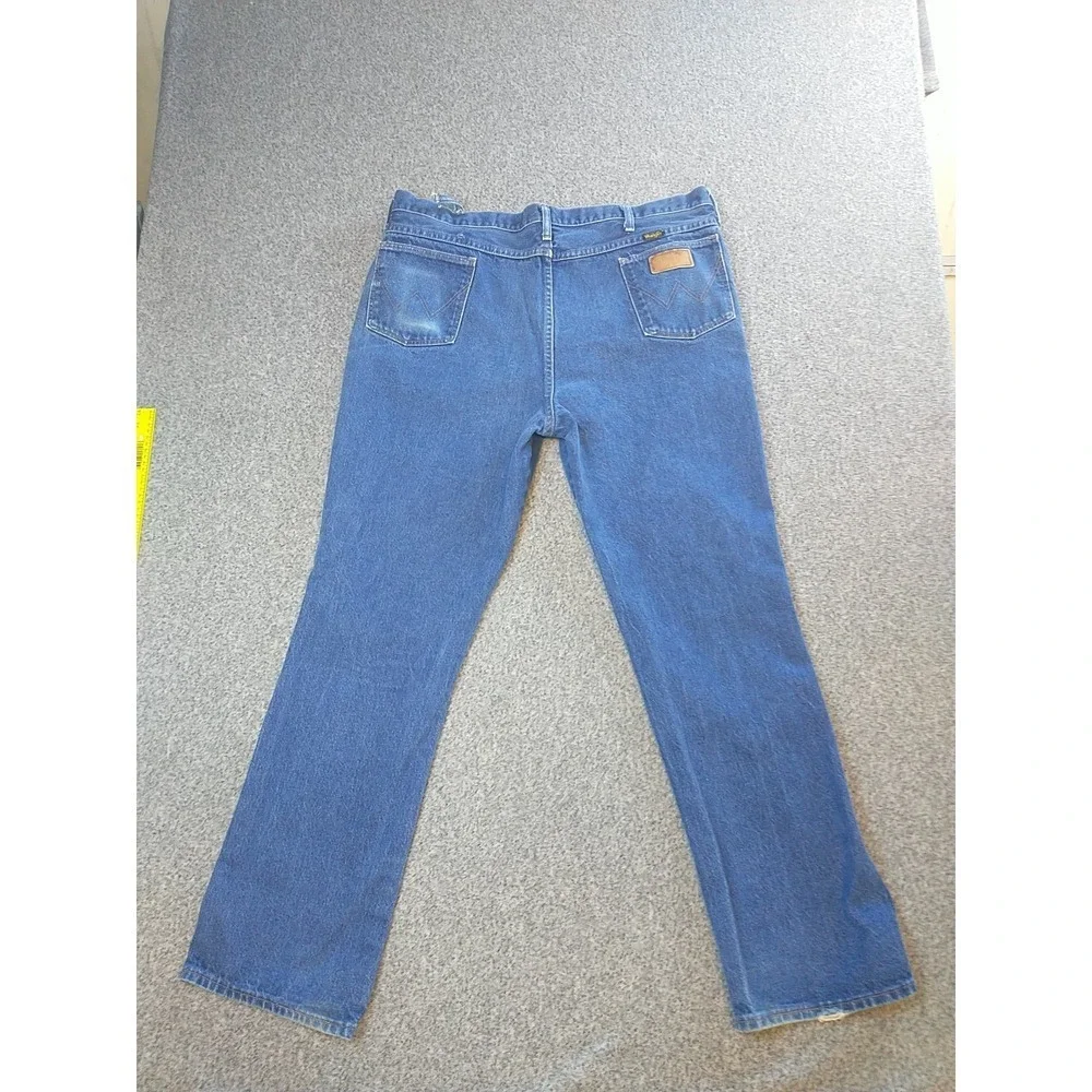 Wrangler 945NAV Vintage Cowboy Cut Jeans Mens 40x32 Blue Denim Made in USA